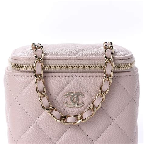 pink chanel vanity case|Chanel sac vanity price.